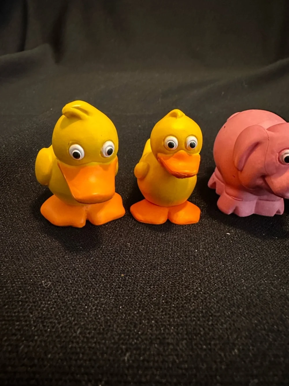 Learning Resources Mini Toy Farm Animal Set - Ducks, Pigs, Cow, Horses 7 Pieces